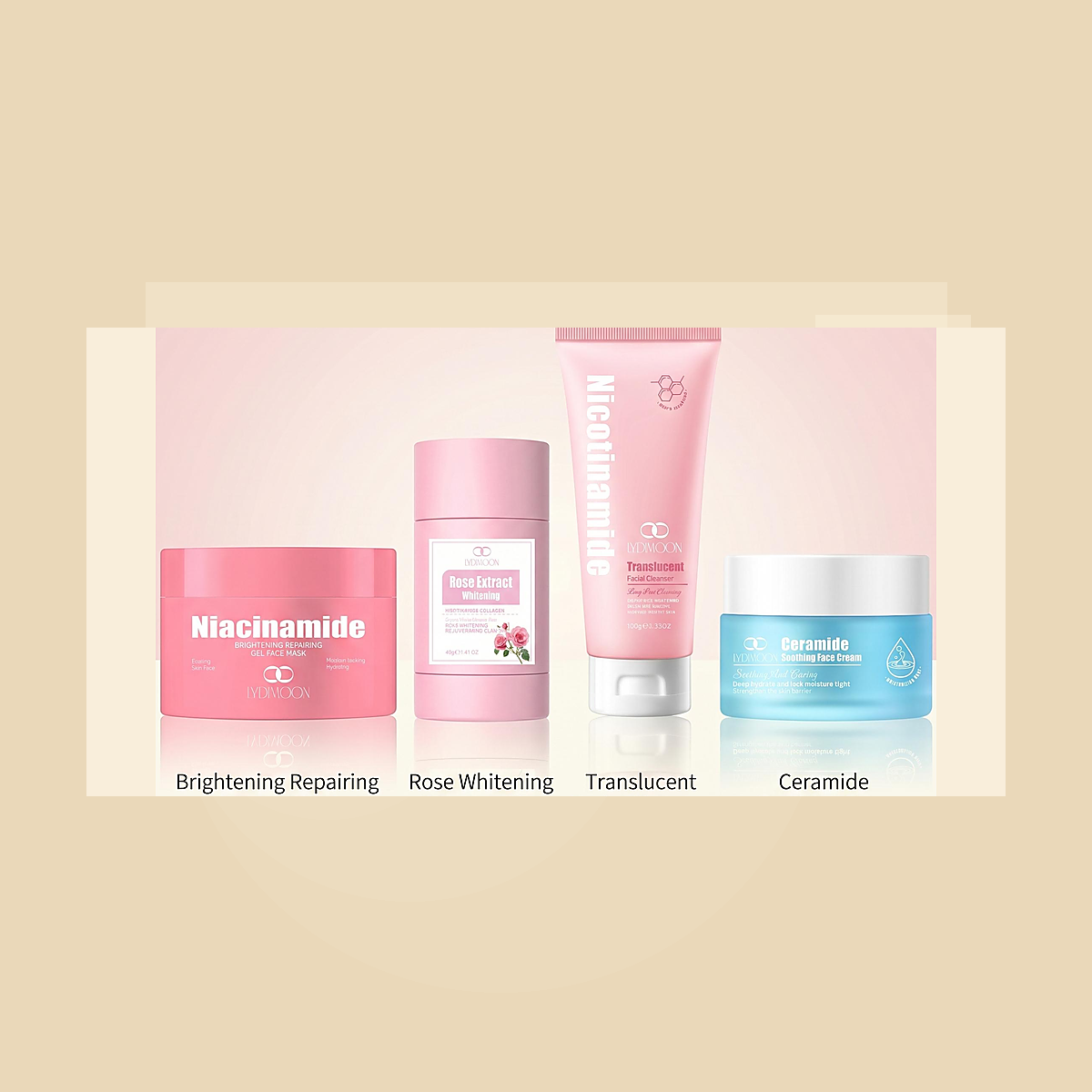 LYDIMOON Cera-Glow Rescue skin care set